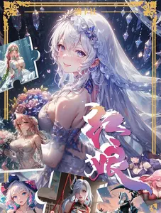 Carte Waifu A5 di <span class=keywords><strong>Goddess</strong></span> Story Matchmaker, Carte da Collezione Sexy di Anime Popolari con Costumi da Bagno, Bikini e Uniformi, Gioco e Regalo - Product Image 2