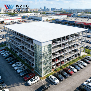 Perimeter-Fenced <b>Steel</b> Parking Security-enhanced car Park Facility With Fence Mounting Points Access Control Ready Asset Prot - Product Image 1