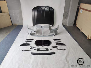 Kit de carrocería para <span class=keywords><strong>BMW</strong></span> Serie 3 F30 F35 Facelift <span class=keywords><strong>2022</strong></span> G80 M3, parachoques delantero para coche, parrilla, capó de motor, accesorios para automóviles - Product Image 2