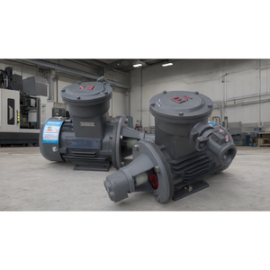 Unidad de Motor de Bomba de Engranajes Antiexplosión CB-B 0.55KW 0.75KW Horizontal de Hierro Fundido para Lubricación de Máquinas Herramienta - Product Image 2