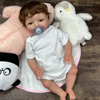 Muñecas Reborn de Silicona y Vinilo de 18 Pulgadas, Realistas, para Niños, Venta al Por Mayor, Proveedores Económicos