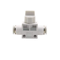 Vannes manuelles pneumatiques légères Airmax à corps plastique pour le contrôle du débit d'air – Raccords de tuyauterie – Ventes flash