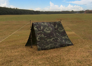 Camouflage Printed <strong>Raincoat</strong> 3 in 1 Polyester PVC Coating <strong>Plus</strong> <strong>Size</strong> Rain Poncho Outdoor Waterproof Rain Cape for Men - Product Image 5