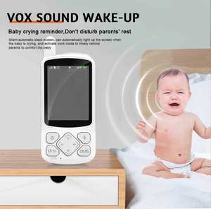 Babyphone <span class=keywords><strong>Vtech</strong></span> 720P avec vision nocturne, écran IPS 2,8 pouces, audio bidirectionnel, détection de température et fonction berceuse - Product Image 6