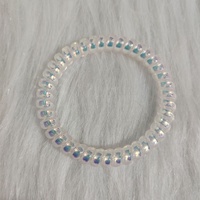 Lot de 100 élastiques à cheveux mignons de 5 cm pour enfants, bracelets élastiques, bandeaux, élastiques à cheveux pour enfants, chouchous téléphoniques