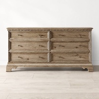 Commode moderne de style français avec lit escamotable, en bois, 6 tiroirs, prix d'usine en gros