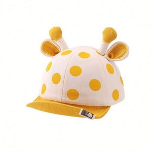 Gorra de Béisbol de Algodón de 5 Paneles para Bebé, Material Suave, con Estampado de Animales de Dibujos Animados, Logotipo Personalizado, Uso en las Cuatro Estaciones, Tela de Lona - Product Image 6