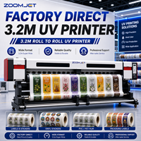 Imprimante UV Roll-to-Roll de 3,2 m pour l'impression sur film PVC PET