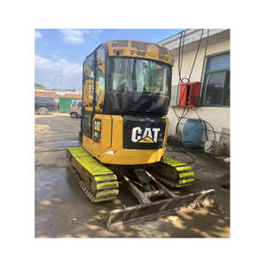 Mini pelleteuse d'occasion Cat 302CR Offre Spéciale à la ferme et au jardin à usage flexible moteur diesel 2 tonnes Cat 302CR à Shanghai - Product Image 1