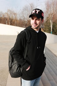2024 hommes respectueux de l'environnement léger coupe-vent veste haute intensité UV protégé pull à capuche pour l'extérieur automne solide - Product Image 4