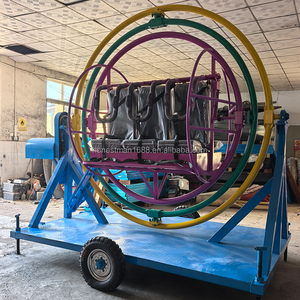 Giroscopio Umano Elettrico a 6 Posti per Parchi Divertimento, Giostra Divertente in Vendita - Product Image 6