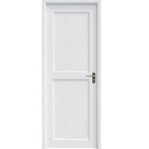 Puerta abatible UPVC personalizada más vendida, pantalla de fibra de vidrio para puerta Interior Exterior de PVC moderna, resistente al agua para <span class=keywords><strong>apartamentos</strong></span> fabricados en China - Product Image 1