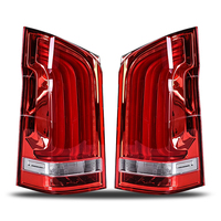 Feux arrière LED pour Mercedes Benz Vito V250 V260 2016 - 2023 Classe V W447 Noir, feux arrière de voiture, plug and play