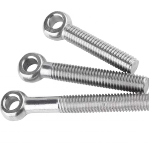 Vis à œil articulée en acier inoxydable 304 GB798 A2-70, boulon à œil, vis à trou traversant M5 M6 M8 M10 M12 M16, <span class=keywords><strong>goujon</strong></span> à œil, boulon <span class=keywords><strong>d</strong></span>'<span class=keywords><strong>ancrage</strong></span> articulé - Product Image 3