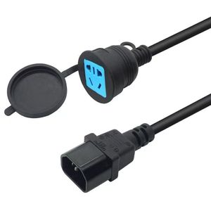 Rallonge C19 5 prises IEC femelle IP65 étanche pour usage extérieur, câble PVC - Product Image 2