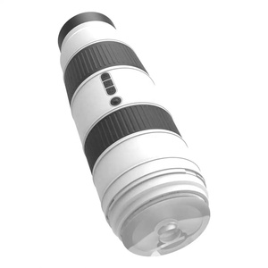 Girlspower <strong>Flashlight</strong> <strong>Masturbator</strong> Camera Lens Shaped Intelligent Stretching Rotating Thrusting Automatic Robot Male <strong>Masturbator</strong> - Product Image 3