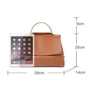 Hot Selling Women's Designer Large Capacity Leather Handbag with Top Handle Open Closure Fashionable <b>Work</b> <b>Bag</b> for Ladies - Product Image 5