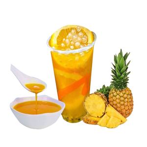 Fabricant professionnel de concentré de jus d'ananas en bouteille, qualité haut de gamme, distributeurs de bubble tea, sortie d'usine - Product Image 4