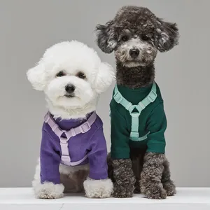 Conjunto de Coleira e Guia para Cães Personalizado e Ecológico com Faixas Reflexivas em Poliéster Macio - Product Image 6