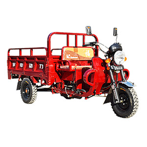 Tricycle à moteur ouvert populaire à essence pour le transport de marchandises et de motos - Product Image 1