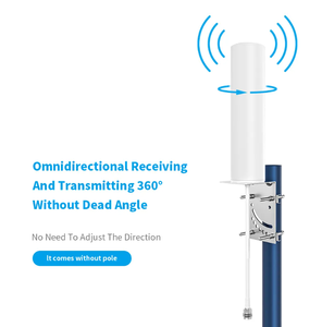 18dBi High Gain <strong>4G</strong>/5G Wideband Omnidirectional Antenna - 360&deg; Full <strong>Coverage</strong>, IP67 Waterproof, Cost-Effective Signal Booster - Product Image 1