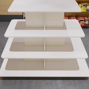 Wss Wholesale China Factory Supermarket Advertising Display Stand Shelf Wood Supermarket Store <b>Shelves</b> - Product Image 1