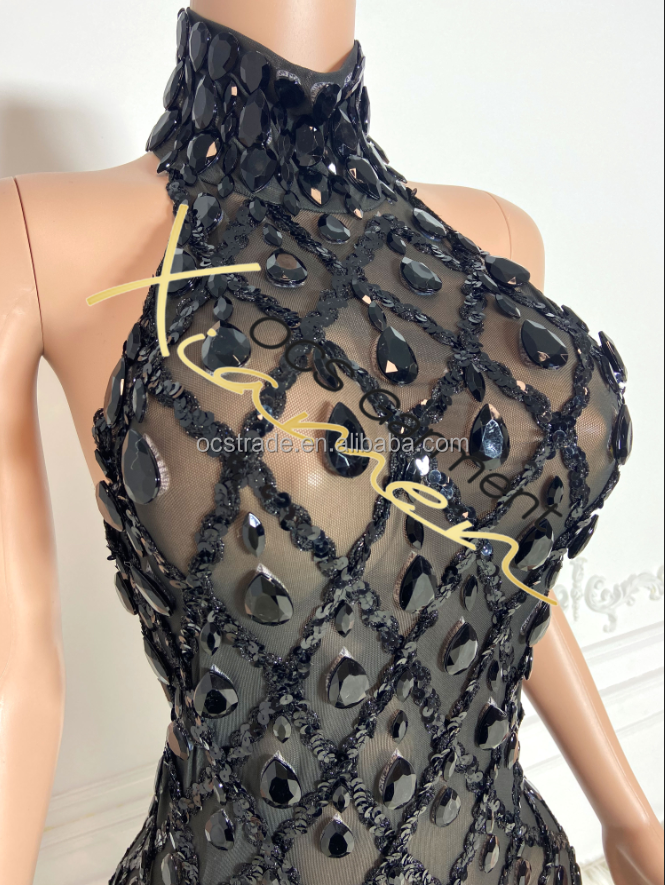 heels with bodycon dress Black Draped Halter Mini week4725_20251116 Color:Forget-Me-Not skimming midi Forever After | Laredo