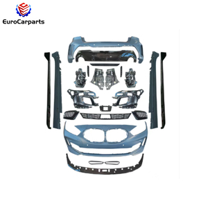Kit carrosserie complet pour 1S F40 à <span class=keywords><strong>135i</strong></span> M-Tech, comprenant lèvre avant, diffuseur arrière, jupes latérales, pièces de tuning automobile et pare-chocs - Product Image 4