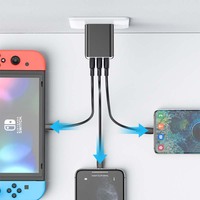 Chargeur rapide alimentation USB 5V 3.1A EU US adaptateur de prise chargeur mural de voyage convient au câble de données Micro USB charge de téléphone