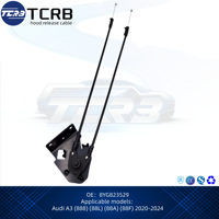 Câble de déverrouillage du capot 8YG823529 pour Audi A3 (888)(88L)(88A)(88F) 2020-2024