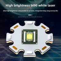 Lampe torche tactique laser blanche BT90, haute puissance, ultra-lumineuse, 3000LM, longue portée, mise au point fixe, rechargeable par Type-C, IP20, 98K