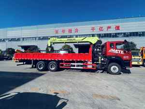 Sinotruk Ho-wo 6x4 Truck-Mounted Crane 14-ton Telescopic <b>Boom</b> Mobile Crane Truck - Product Image 2