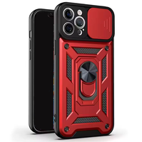 Protecteur d'objectif coulissant à armure dure Ringstand antichoc antichoc pour samsung galaxy a13 a14 a15 coque de téléphone magnétique