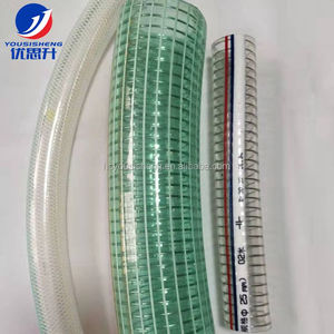 <span class=keywords><strong>Manguera</strong></span> de agua de trueno reforzada trenzada en espiral de alambre de acero inoxidable Flexible de plástico de PVC transparente de 3 pulgadas - Product Image 1