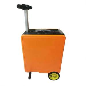 TSA 잠금장치가 장착된 대량 전동 스마트 라이딩 캐리어, 탑승 및 적재 가능 여행 가방 - Product Image 3