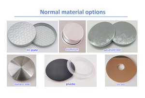 Coperchi in Latta Personalizzati Colore Indaco per <span class=keywords><strong>Candele</strong></span>, Tappi in Metallo per Barattoli e Bottiglie - Product Image 5