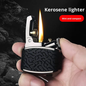 Encendedor de Aceite Metálico Retro Godblaze Gold <span class=keywords><strong>Sturgeon</strong></span> - Encendedor Portátil Recargable para Exteriores, Camping, Regalo Empresarial para Hombre - Product Image 5