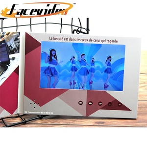 Bonne qualité, bon marché, vente en gros, livre cadeau, écran lcd, carte de vœux, invitation, vidéo, livret - Product Image 3