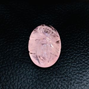 Lote de cabujón de forma ovalada tallada de morganita Rosa natural Cabujón de morganita 250 Cts Lote para joyería Piedra preciosa de espeleología única. Bebé - Product Image 2