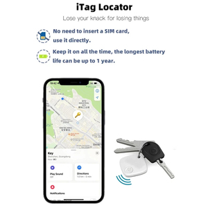 Localisateur de traqueur Bluetooth Key Finder pour bagages fonctionne avec Find My Smart Tracker pour <span class=keywords><strong>valise</strong></span> - Product Image 6
