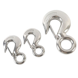 1,5 тонн нержавеющей стали сверхмощный крюк крана с предохранительной защелкой - Product Image 6