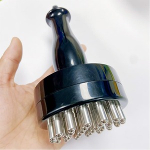 Accesorios para masajeador bioeléctrico, cepillo meridianal con mango y púas metálicas para terapia de masaje Gua Sha - Product Image 3