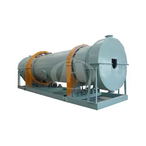 Wood Dust Palm Pomace Drying Production Line Machine Rotary Dryer For Sale