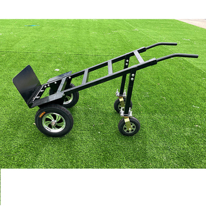 Carretilla para Subir Escaleras con Capacidad <span class=keywords><strong>de</strong></span> Carga <span class=keywords><strong>de</strong></span> 500 kg, Accesorio para Castillo Inflable con 4 Ruedas <span class=keywords><strong>de</strong></span> Aleación, Plegable, Desmontable y Portátil - Product Image 1