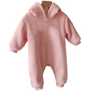 New Born <strong>Baby</strong> Products Custom Hoodie Jumpsuit <strong>Baby</strong> Rompers <strong>Winter</strong> <strong>Clothes</strong> - Product Image 4