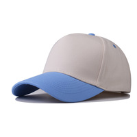 Personnalisé un cadre 5 casquettes de panneau pour les hommes deux 2 tons couleurs casquette de baseball vintage en gros blanc personnalisé brodé Logo casquette de baseball