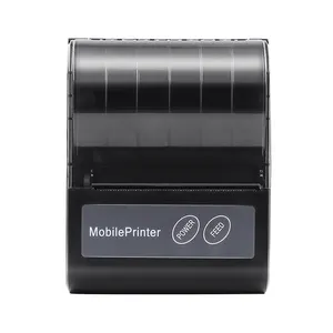 Impressora térmica portátil de papel fotográfico, impressora térmica de bolso 58mm, novo mini impressor portátil 2023