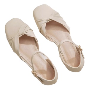 Sandali Estivi 2026 con Tacco Grosso e Punta Affusolata, Design Moderno Minimalista, Nuovi, Antiscivolo, con Supporto Plantare per il Massimo Comfort - Product Image 1