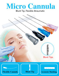 Set de Belleza Desechable para Inyección de Relleno Dérmico con Sello CE, Paquete Surtido de Microcánulas de Aguja Roma Tamaños 18G, 21G, 22G, 23G, 25G, 27G - Product Image 6