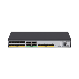 สวิตช์ H3C US226-F 26 พอร์ต Gigabit 8 GE 18 SFP ไฟเบอร์อัปลิงค์ แบบจัดการผ่านเว็บและคลาวด์ ไร้พัดลม - Product Image 2